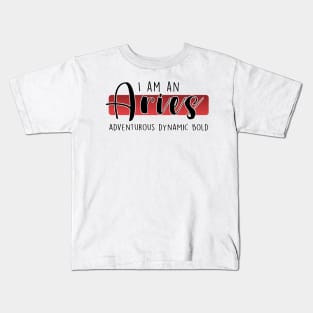 I am an Aries Kids T-Shirt